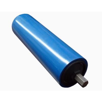 Industrial Rubber Conveyor Belt Roller with Zinc Plated Surface