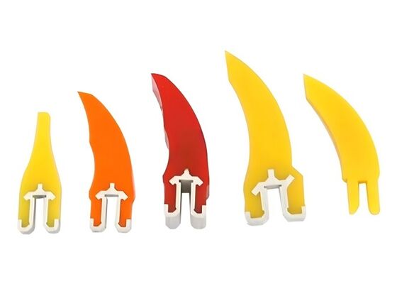 Polyurethane Conveyor Belt Cleaner Flexible Wear Resistant Blade Stone Crusher Use