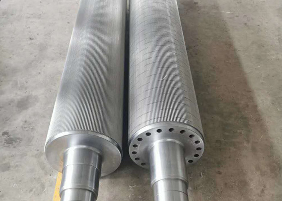 Tungsten Carbide Corrugated Roller For Corrugated Cardboard Line