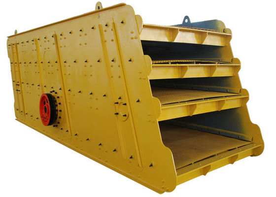 Powerful  Circular Vibrating Screener Machine For Silica Sand Stone  High Durability