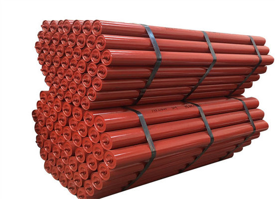 Heavy Duty Conveyor Roller With SKF Bearing And Self Cleaning Design For Mining