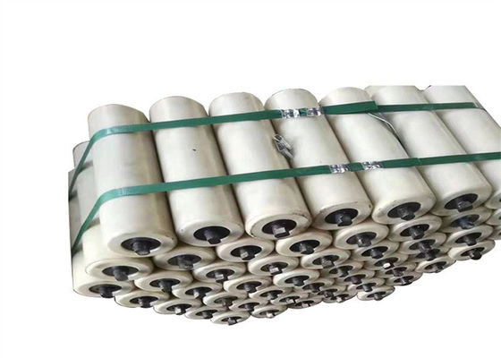 HDPE Conveyor Roller Lightweight Corrosion Resistant Multi Labyrinth Seal for Mining