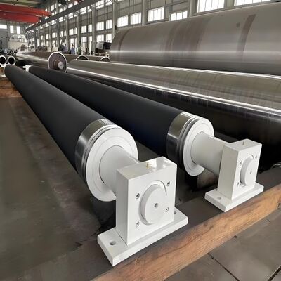 Rubber Coated Expander Roll Banana Roll with 13000mm Maximum Face Length and 3000m/min Maximum Speed for Wrinkle Removing