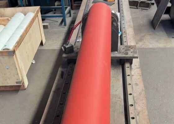 Silicon Rubber Coated MDO Nip Roller for BOPP BOPET Film Production