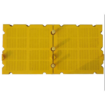 High Wear Resistance Polyurethane Screen Panel with Anti-Clogging Technology and Customizable Aperture Sizes