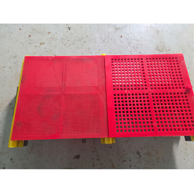 Polyurethane Screen Panels WS85 For Mining Machine Parts Tension Clamped Design