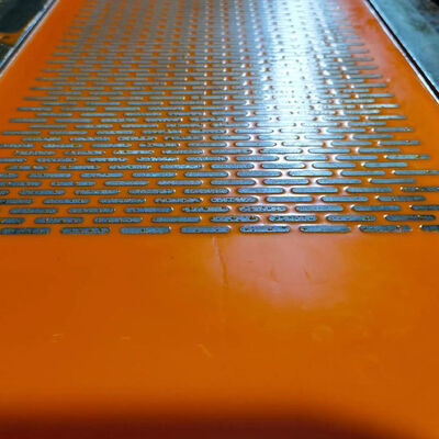 Polyurethane Flip-Flop Screen Panel 4mm Holes 7mm Thickness