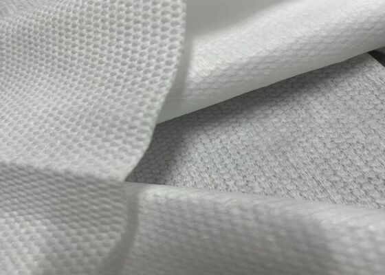High Softness Superior Absorption Pearl Pattern Spunlace Nonwoven 15-300GSM