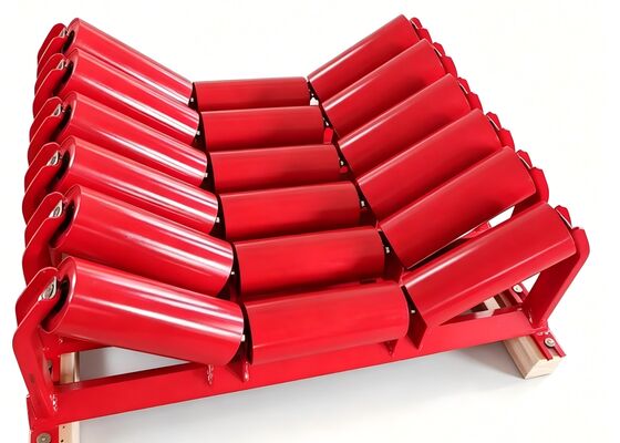 Conveyor Return Idler Roller Anti Carryback Aggregate Plant Conveyor Component