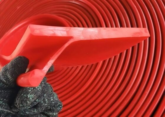 Conveyor Belt Urethane Skirting Board Black Color High Tensile Bulk Handling Use