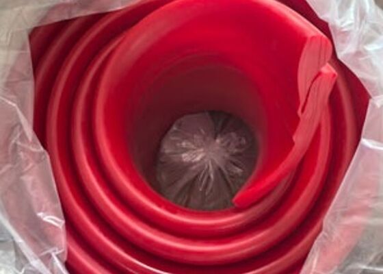 Urethane Conveyor Skirting Strip High Elasticity Aggregate Conveyor Belt Protection