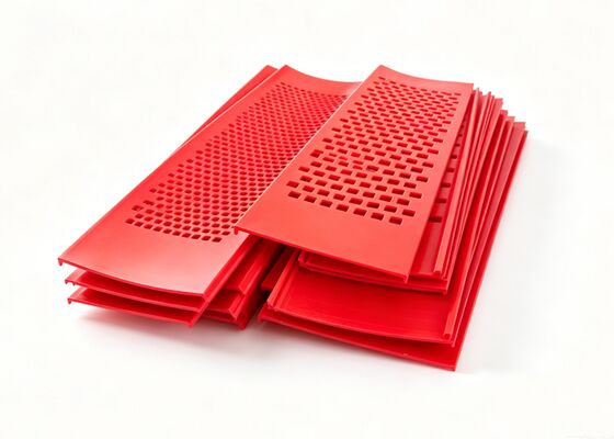 Durable MDI Polyether Flip Flow Mats for Uphill Dewatering Sand Applications