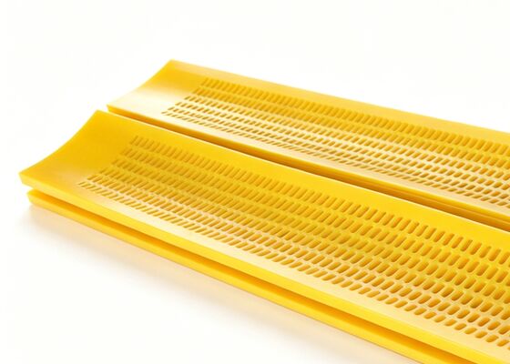 Tapered Hole Polyurethane Screen Mats for Self-Cleaning Aggregate Washing