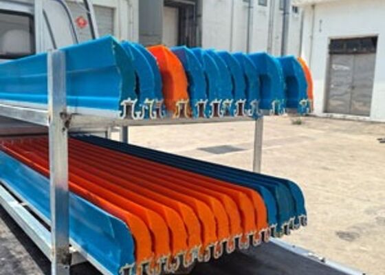 Industrial Conveyor Belt Scraper Polyurethane Blade Long Wear Life Easy Installation