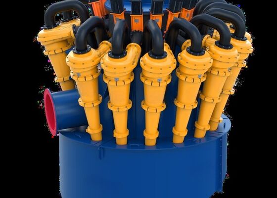 High Performance Plastic Hydrocyclone For Ore Slurry Classification And Grading