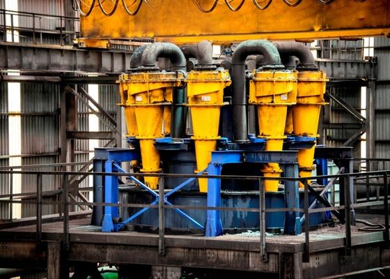 Food Grade Plastic Hydrocyclone with Wear Resistant PU Liner for Efficient Centrifugal Separation in Mining
