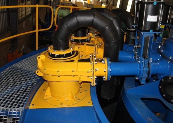 Industrial Hydrocyclone Separator Wear Resistant PU Cyclone For Gold Mining Processing Plant