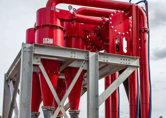 Mining Hydrocyclone Separator Large Capacity Cyclone For Coal Preparation Plant System