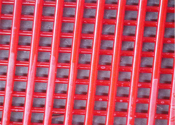Welded Rectangular Hole Polyurethane Harp Screen Mesh for Mining with 1.5mm Wire Diameter