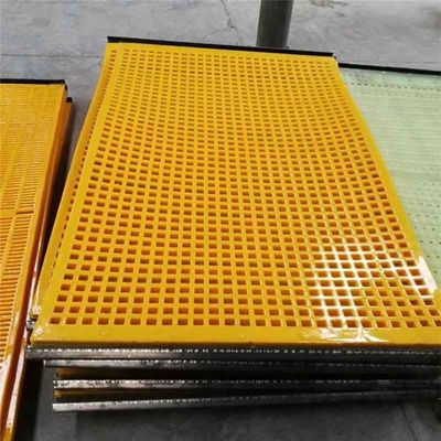 Corrosion Resistant High Abrasion Resistance Self-Cleaning Polyurethane Screen Panels for Mining and Quarry Vibrating Screens