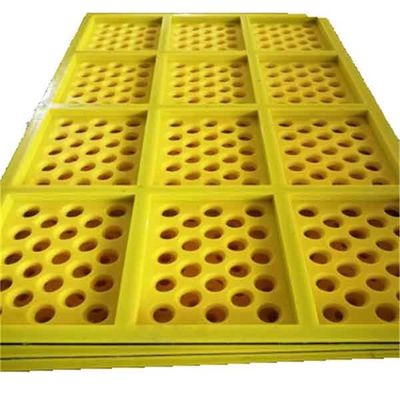 Heavy Duty Wear Resistant Anti-Clogging Polyurethane Screen Panels for Mining and Quarrying