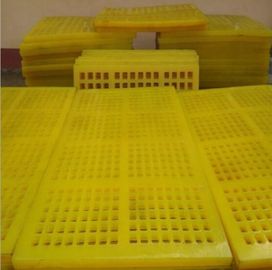 Square Polyurethane Rubber Tension Screen With Hooks For Mine And Quarry