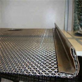 Steel Woven Vibrating Screen Mesh / Screening Wire Mesh 1mm - 100mm