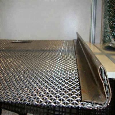 Steel Woven Vibrating Screen Mesh with 1mm - 100mm Mesh Size for High Tensile Strength and Abrasion Resistance