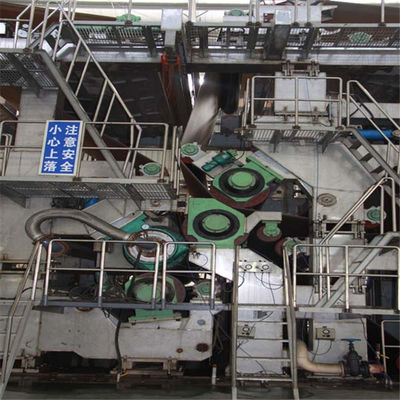 Single Long Forming Multi Cylinder Kraft Paper Machine , Writting & Printing Paper Production Line