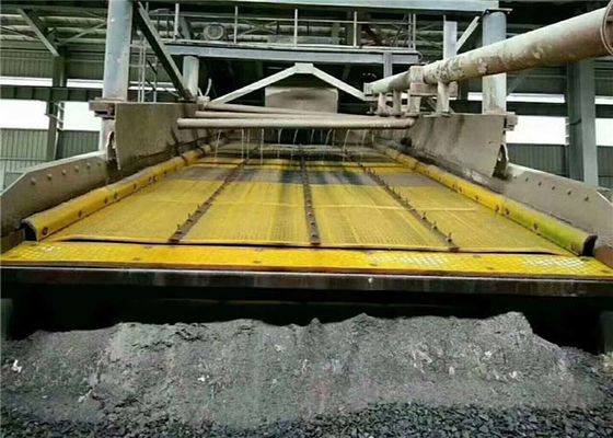 30mm Thickness Horizontal Vibrating Yellow Polyurethane Screen Mesh for Industrial Screening