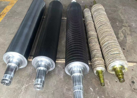 غلتک راه راه کاربید تنگستن برای خط مقوا راه راه