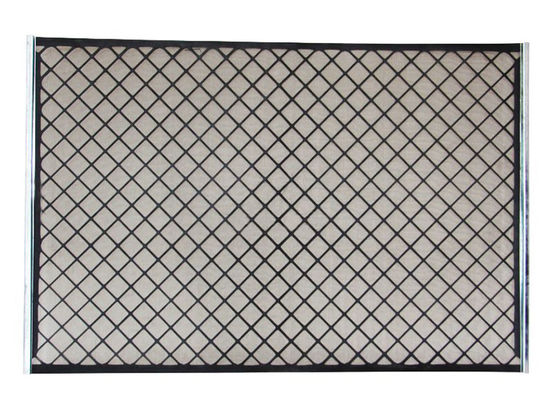 فرکانس بالا Hook نوار نرم صفحه نمایش کامپوزیت Shale Shaker صفحه نمایش با ابعاد سفارشی و محدوده از Mesh 8-250 برای حفاری