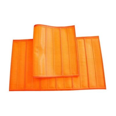 صفحه ظریف PU با فرکانس بالا با 0.1mm Aperture 35% Open Area برای ماشین آلات ارتعاش 1040x700mm