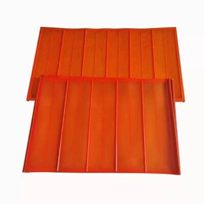 توری صفحه پلی‌اورتان مقاوم در برابر سایش مش 0.5 میلی‌متری 1040x700 میلی‌متری برای استفاده تر و خشک