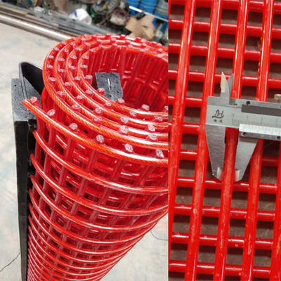 صفحه نمایش توفلیکس سیم فولادی 2.5 میلی متری صنعتی پوشانده با PU در اندازه حرارت 1x6mm