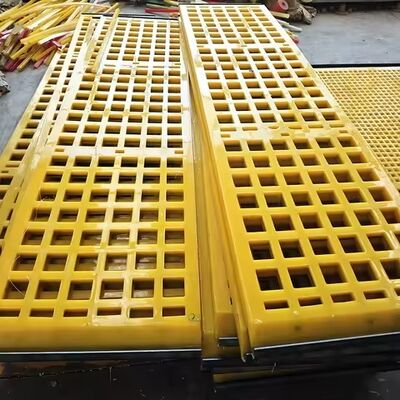 30mm ضخامت صفحه نمایش پلی اورتان مقاوم به فرسایش بالا برای پردازش سنگ آهن روی