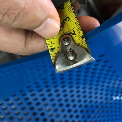 پانل صفحه نمایش پلی اورتان Flip-Flop با طراحی ضد انسداد برای عرض 300mm-350mm و طول 1m-3.5m