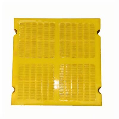 30mm ضخامت پلیوریتان پرده فرش با مقاومت در برابر فرسایش بالا و خود تمیز کردن سوراخ برای معدن باوکسیت غربالگری