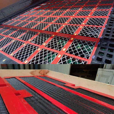 با قدرت بالا پلی ریپل خود تمیز کردن سیم میش با ضد انسداد و مقاومت در برابر پوشیدن برای سیب زدن اولیه