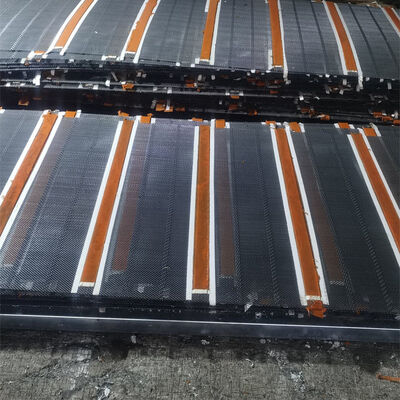 شبکه سیم خود تمیز کننده فولاد ضد زنگ با گشایش 1mm-65mm برای کاربردهای معدن با بهره وری بالا