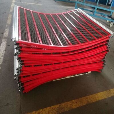 65MN فولاد خود تمیز کردن سیم میش با 1.2mm-20mm گشایش و 0.4mm قطر سیم برای مواد خوب طبقه بندی