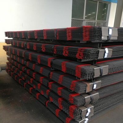 صفحه نمایش خود تمیز کننده موج باز با فولاد 65MN و باز شدن 4mm-15mm برای پردازش جمع