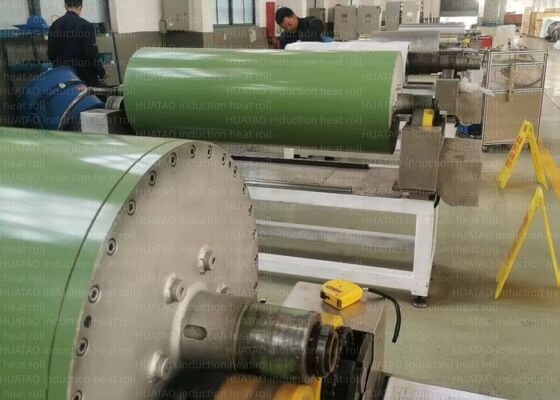 غلتک گرمایش القایی تفلوک کم مصرف با کنترل دمای سطحی در 0.5 درجه سانتیگراد