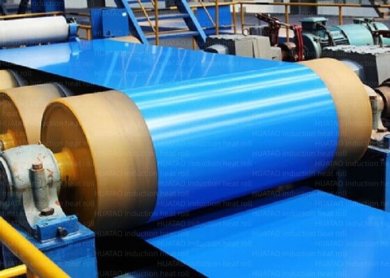 آبکاری کروم سخت تفلوک اسپری سرامیک یا کاربید تنگستن غلتک گرمایش الکترومغناطیسی تفاوت دمای سطحی در غلتک گرمایش القایی 1c