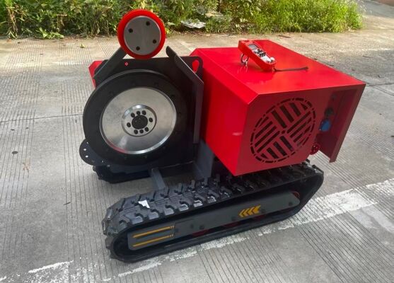 22kW دو فرکانس تبدیل کرولر سیم بینی برای برش سنگ بتن
