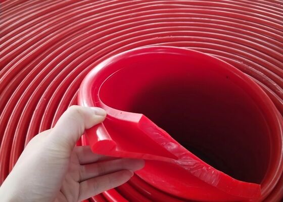 سیستم نوار نقاله معدنی مقاوم در برابر سایش رول دامن تسمه نقاله PU