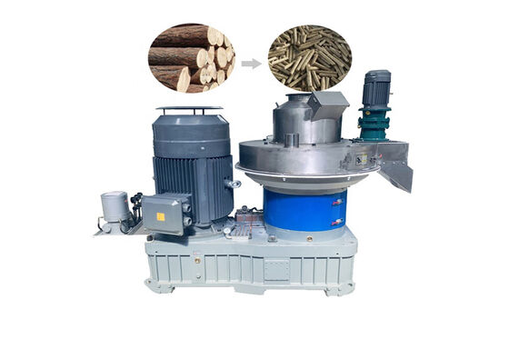 فشار بریکت هیدرولیک 22kW 250-350kg/h برای پوست برنج