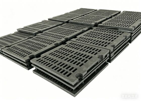 پانل صفحه نمایش لاستیکی معدن با افتتاح سفارشی