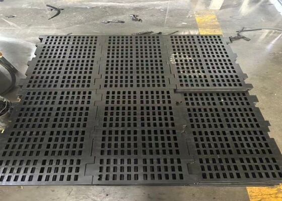سطح صفحه نمایش لاستیکی معدن برای جداسازی کارآمد مواد