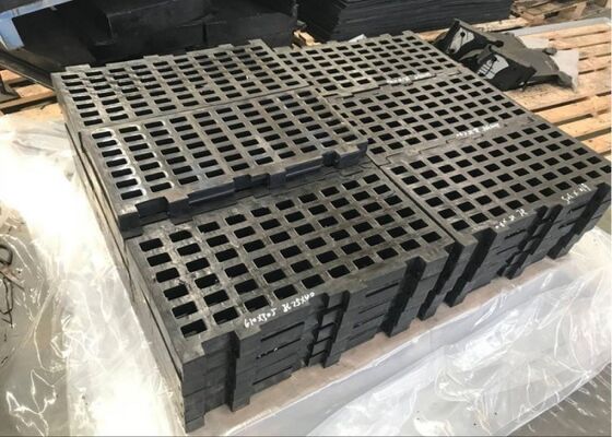 سطح غربالگری لاستیکی بادوام برای کارخانه های فرآوری مواد معدنی